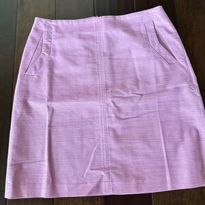 Ann Taylor Factory Pink Knee-length Pencil Skirt Valentine